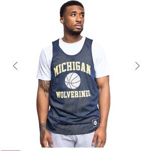 Ann Arbor University Michigan Wolverines Reversible Practice Jersey
